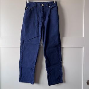 Lauren Jeans Co Ralph Lauren Jeans Womens 2P‎ Petite Mid Rise Straight Preppy